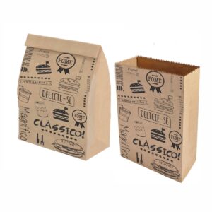 Sacos Papel Kraft CLASSICO P 20X11X34 100 Un.