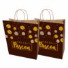 Sacolas Papel Kraft PASCOA OVO Tam M2 25X14X34 100 Un.