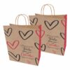Sacolas Papel Kraft FEITO P VOCE Tam P 18X10,5X26 20 Un.