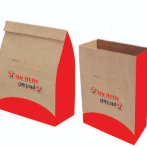 Sacos Papel Kraft SEU PEDIDO CHEGOU P 20x11x34 50 Un.
